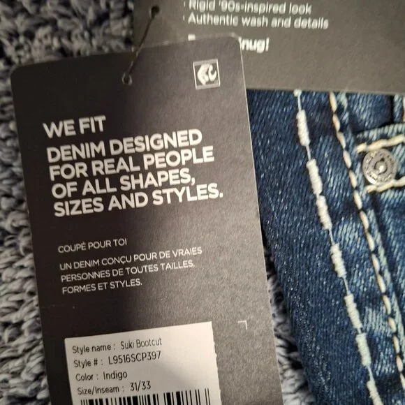 Silver Jeans Co Blue Jeans NWT Size 31/33 - Picture 5 of 8